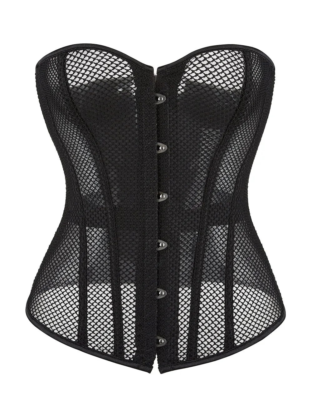12 Pieces Plastic Bones Grid Corsets
