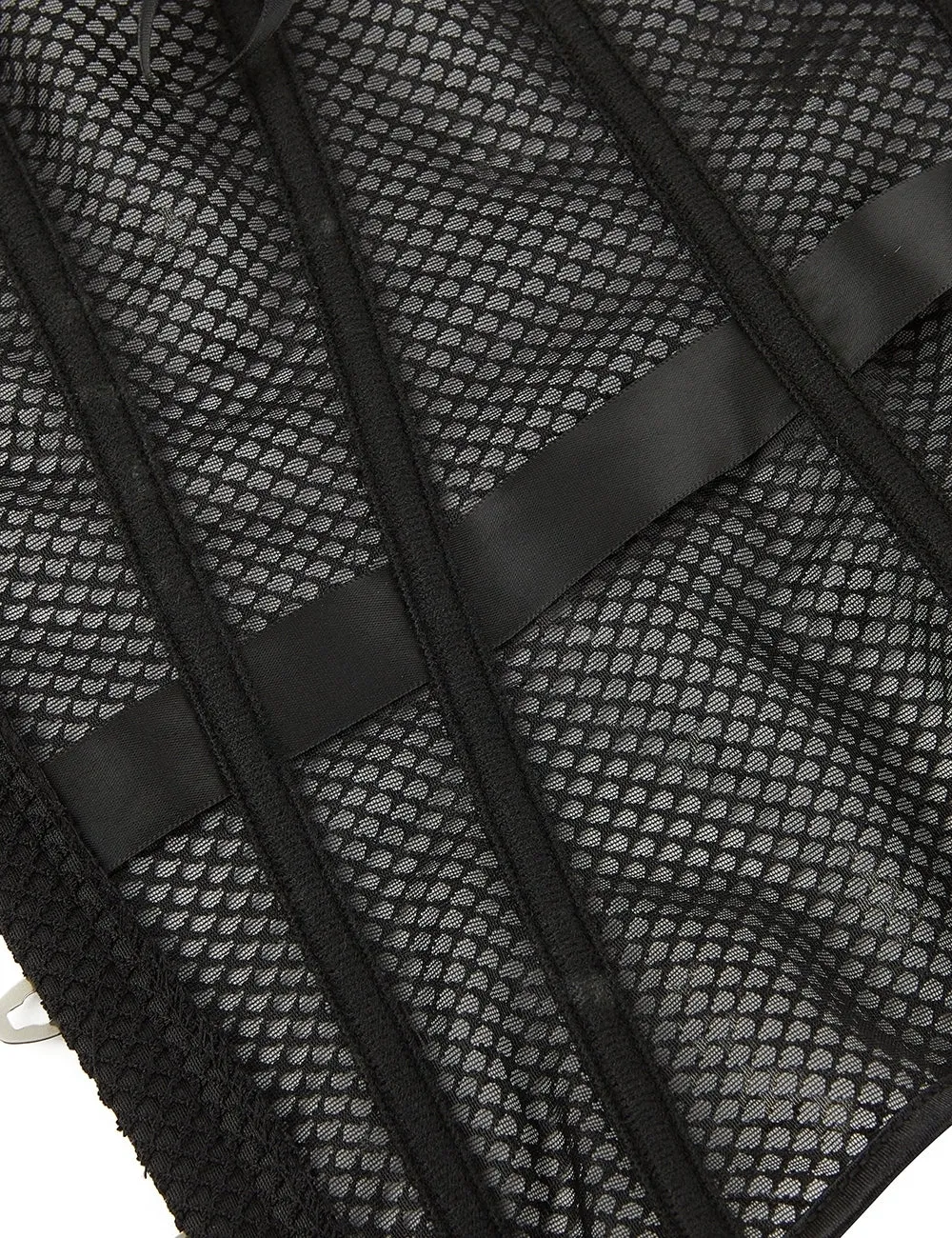 12 Pieces Plastic Bones Grid Corsets