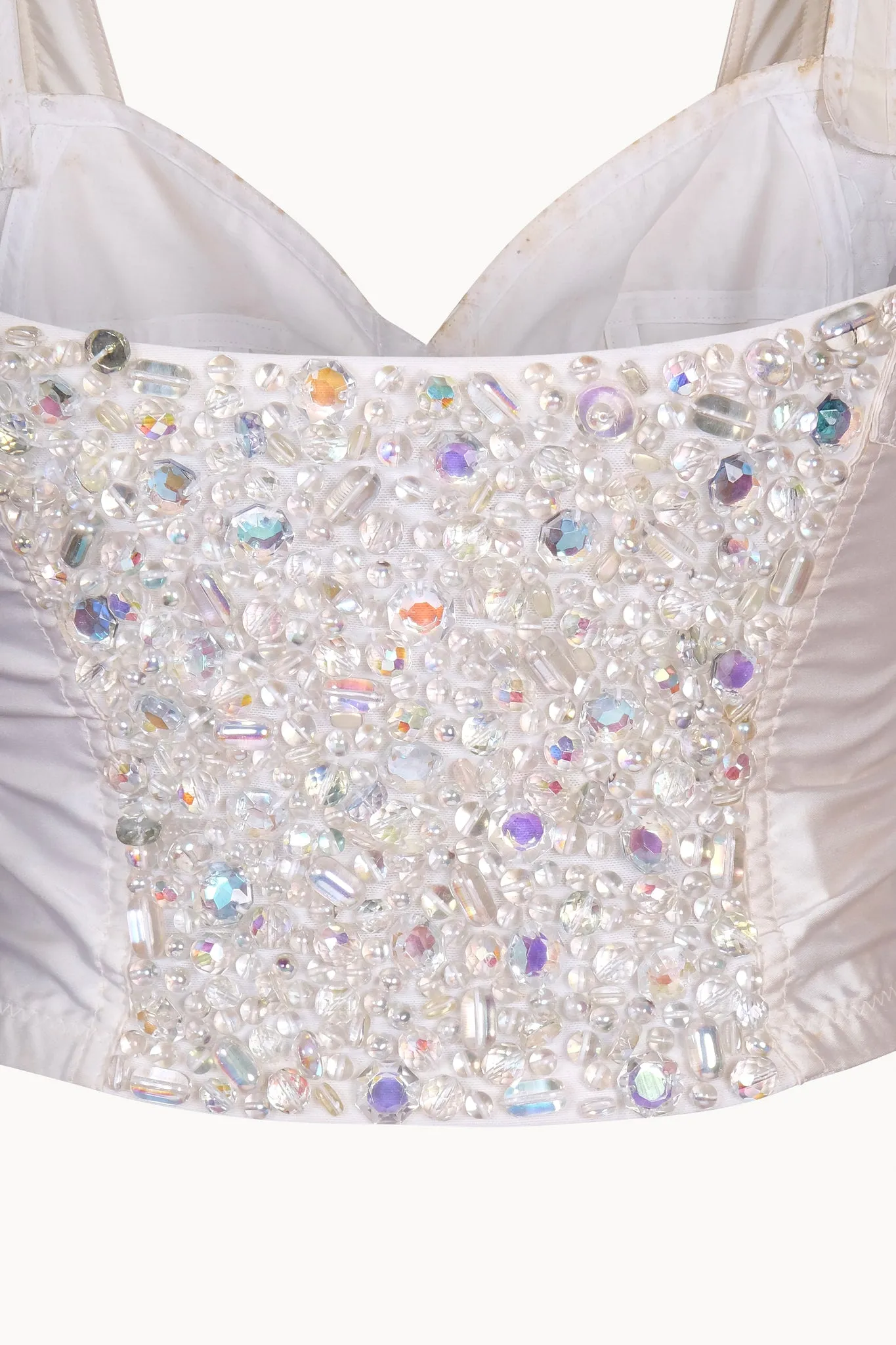 1990s Dolce & Gabbana Beaded Corset