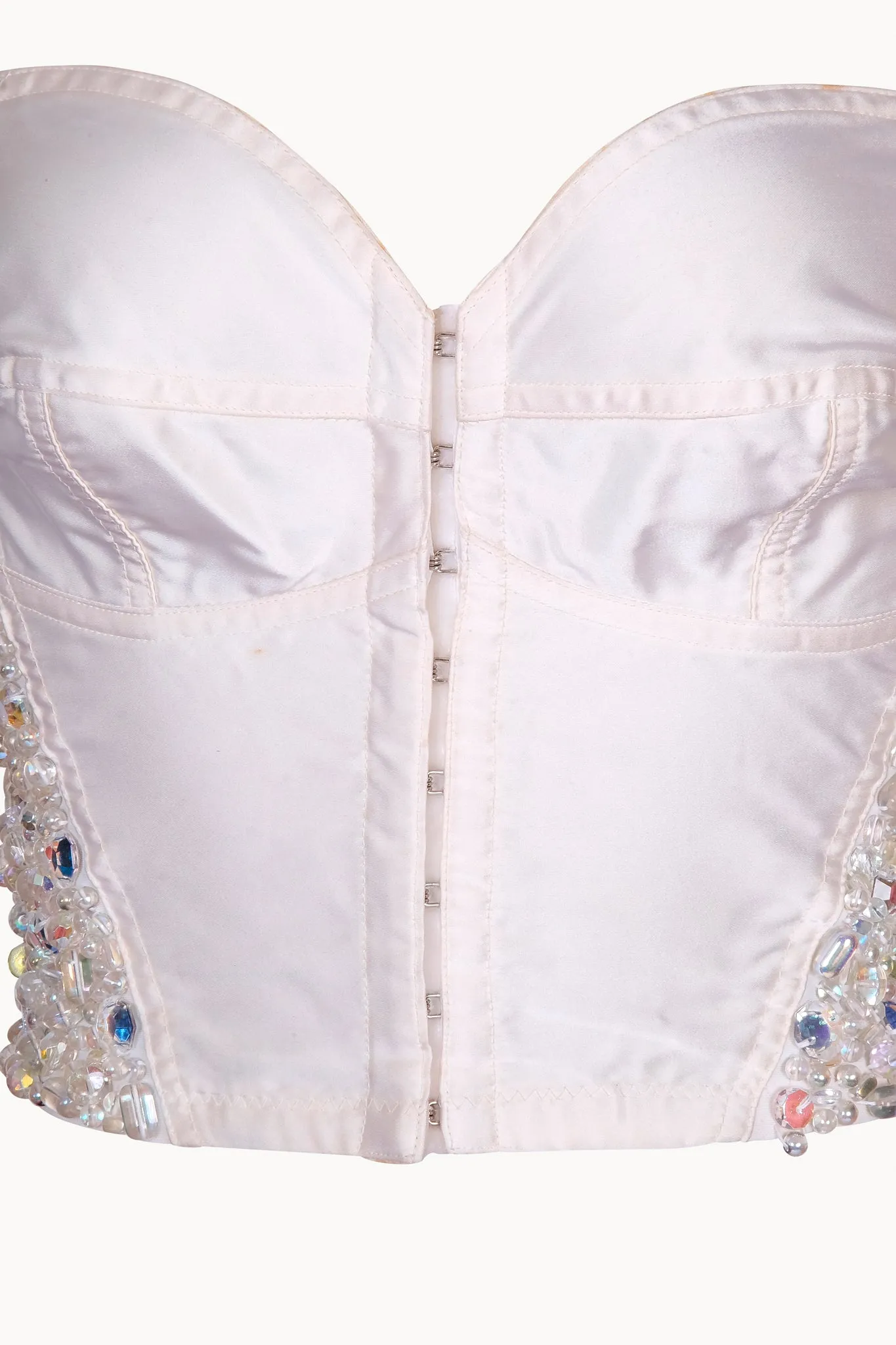 1990s Dolce & Gabbana Beaded Corset