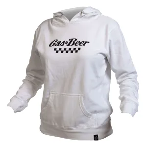 805 Women's Tavern Hooded Pullover - White