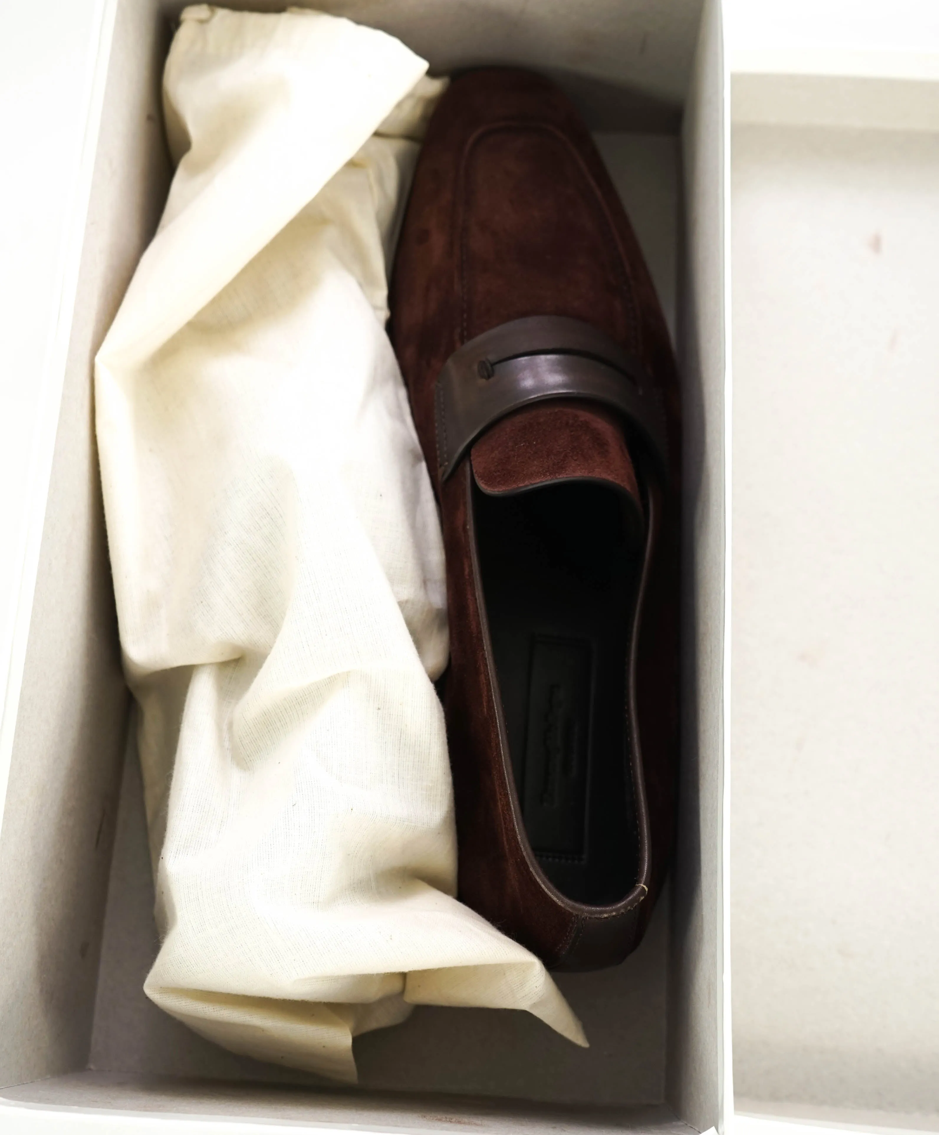 $960 ERMENEGILDO ZEGNA - Brown/Burgundy Penny Loafers - 11 US