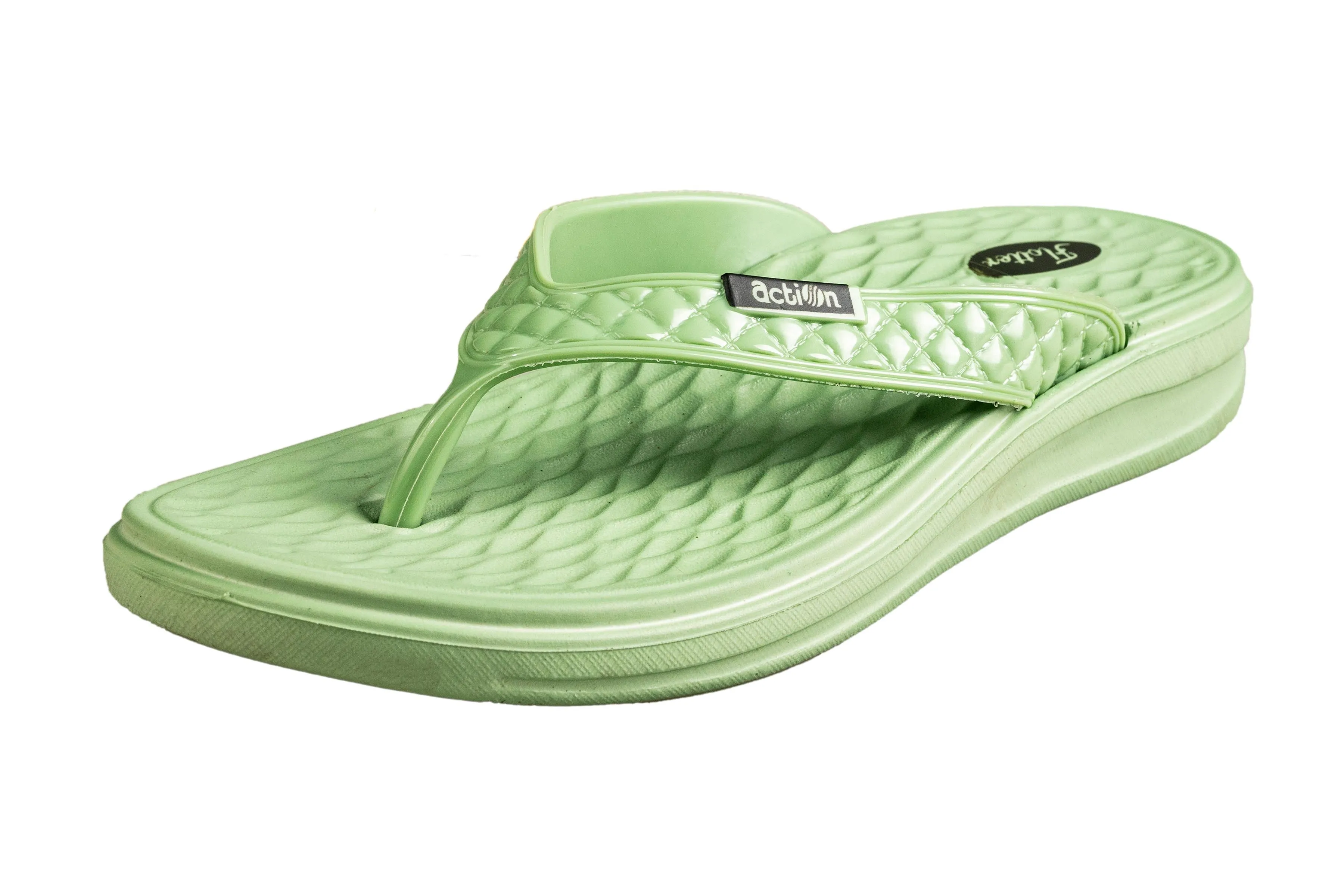 Action Ladies Spring Green EVA Chappal (Hrlfl 119)