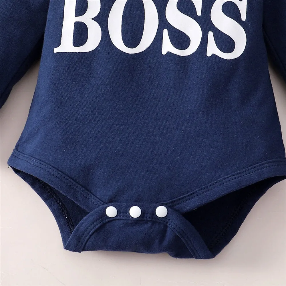Adorable 2PCS Baby Boy Hoodie Set
