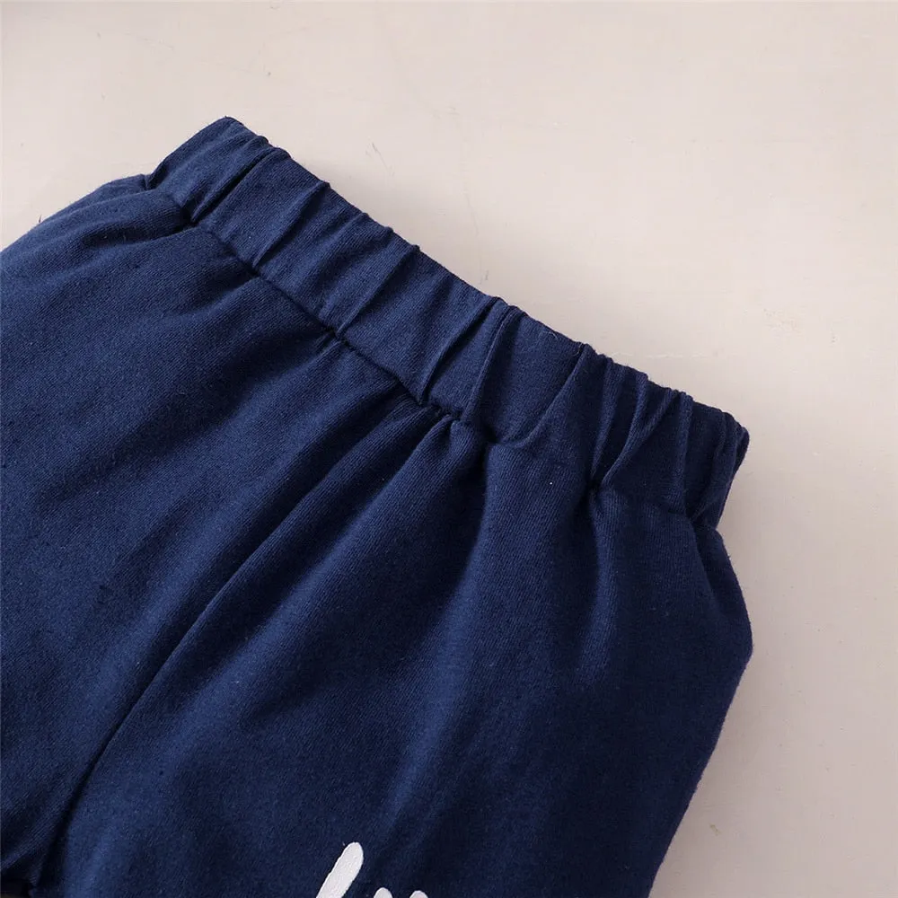 Adorable 2PCS Baby Boy Hoodie Set