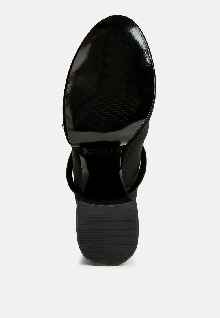After Pay High Heel Velvet Knitted Boot By Ruw