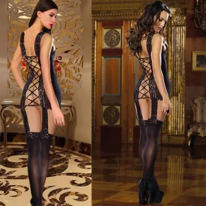 Alexa's Lingerie | Backless Lingerie Lace Body Stocking