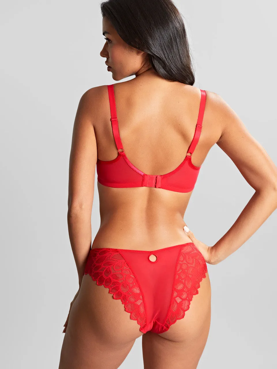 Allure Brief In Ruby Red - Panache