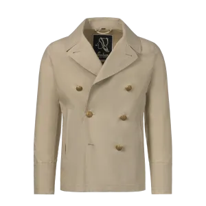 Amalfi Peacoat in Beige