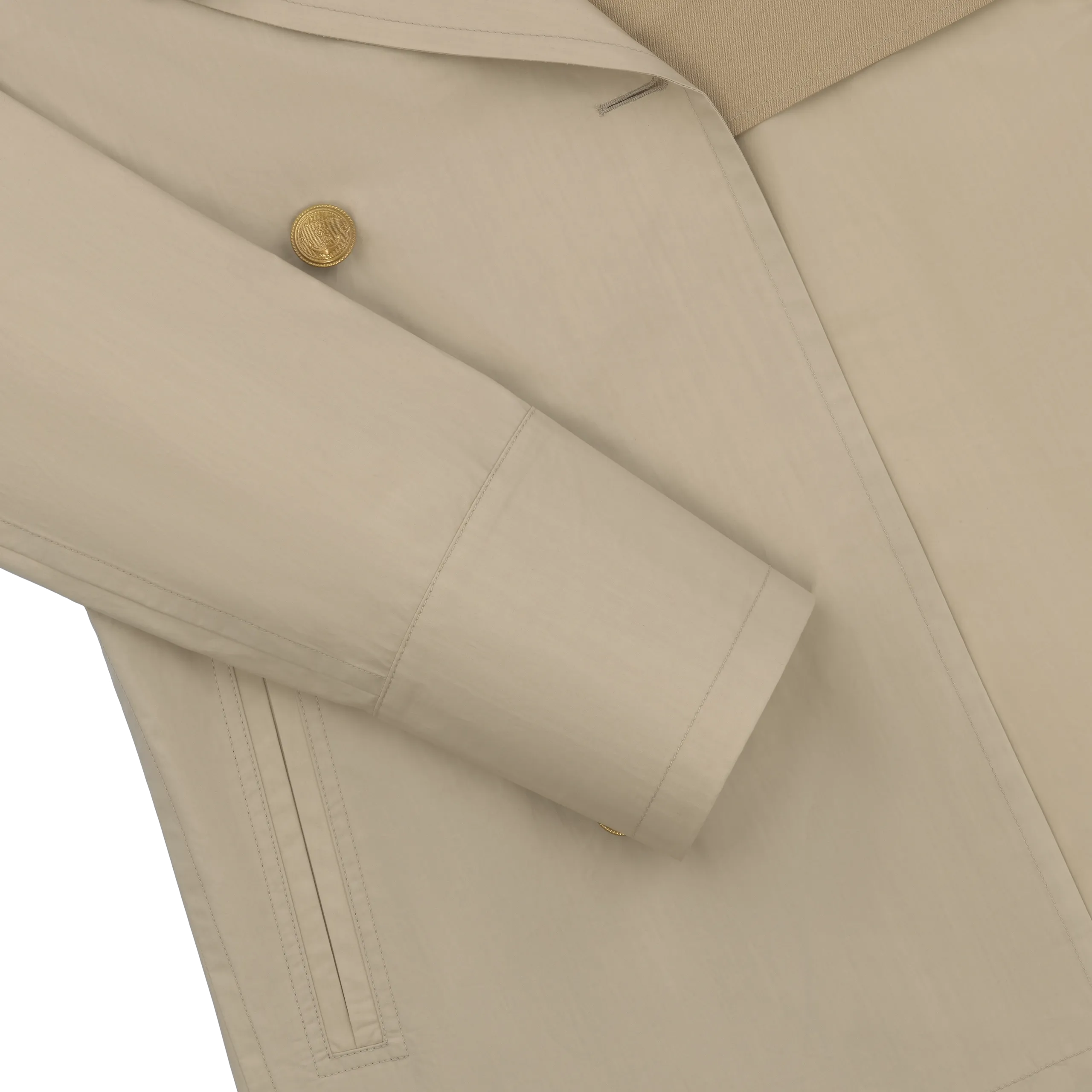 Amalfi Peacoat in Beige
