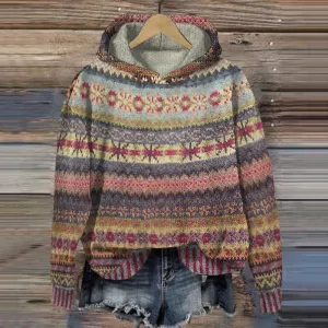 Ambre - Comfortable vintage hoodie