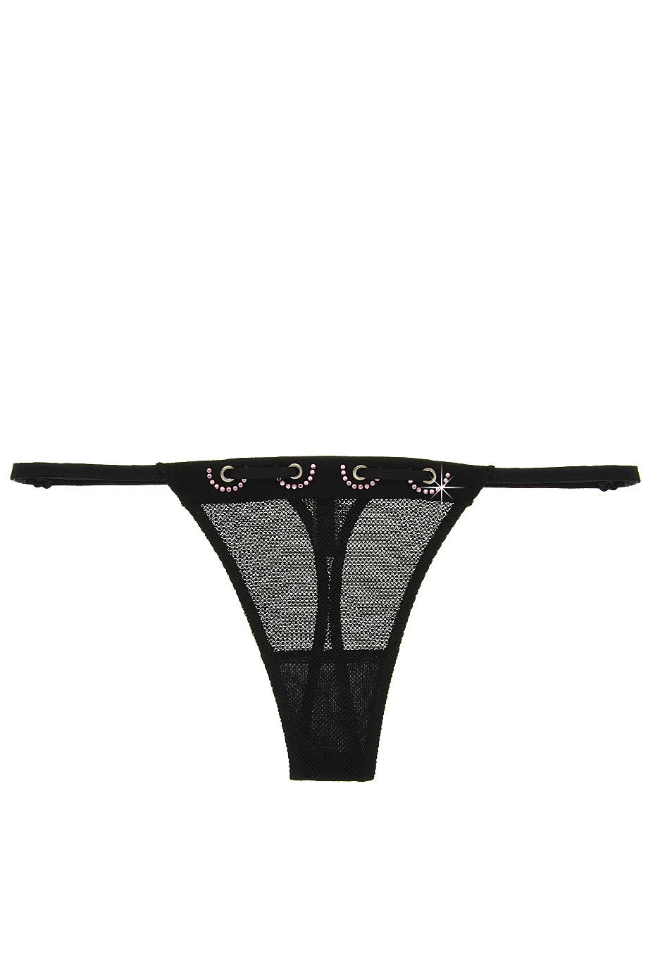 ARGENTOVIVO CORSET Rose Crystal Thong