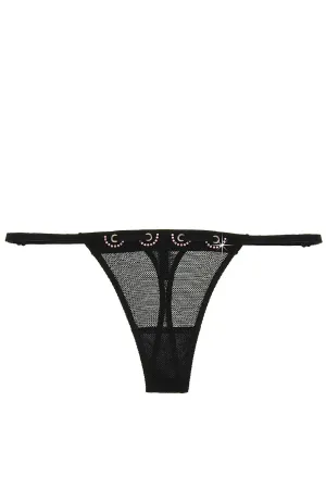 ARGENTOVIVO CORSET Rose Crystal Thong