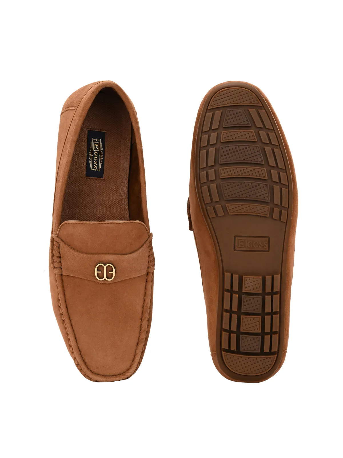 Ascend Tan Leather Loafers