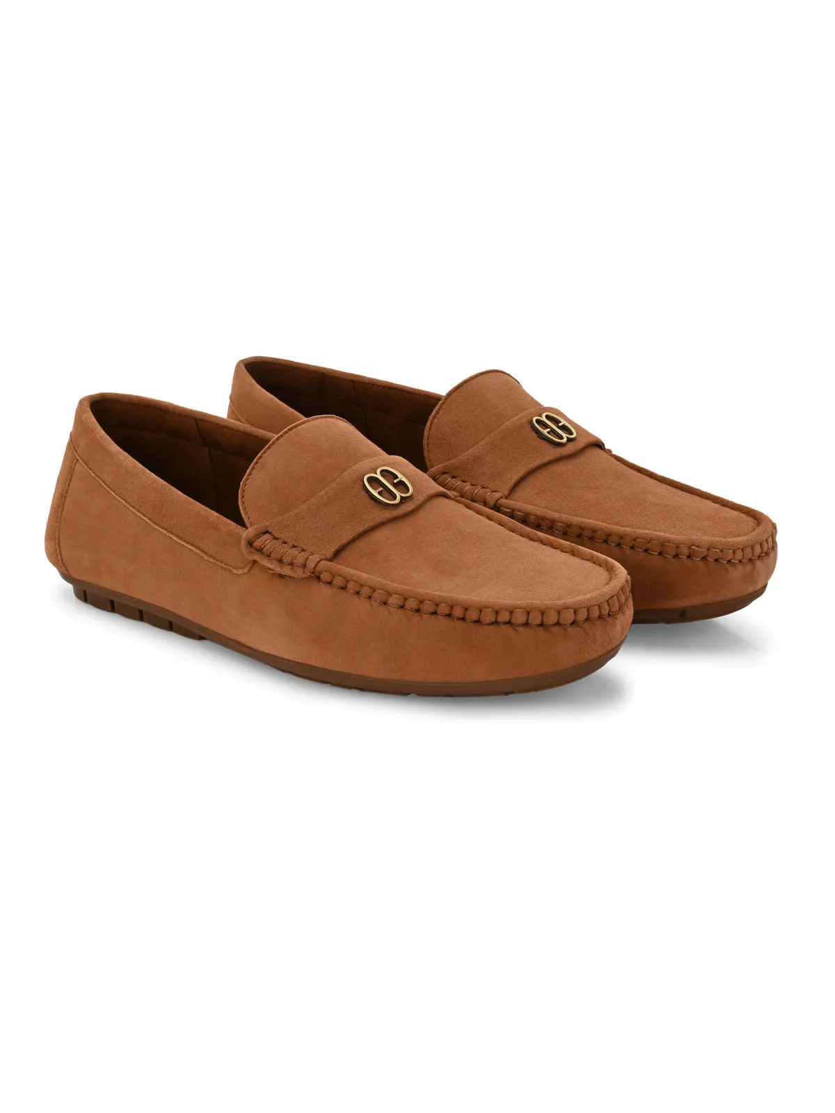 Ascend Tan Leather Loafers