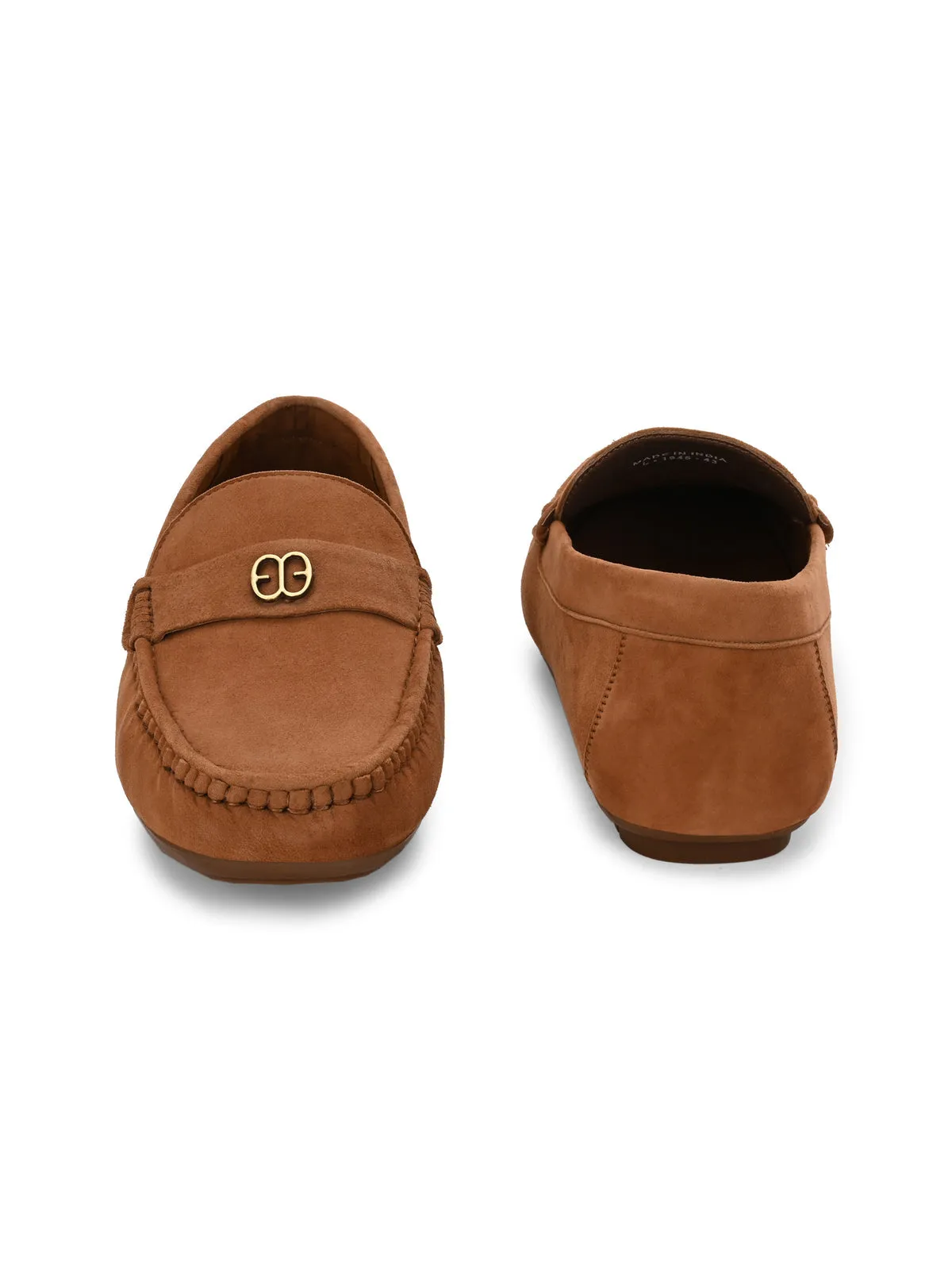 Ascend Tan Leather Loafers