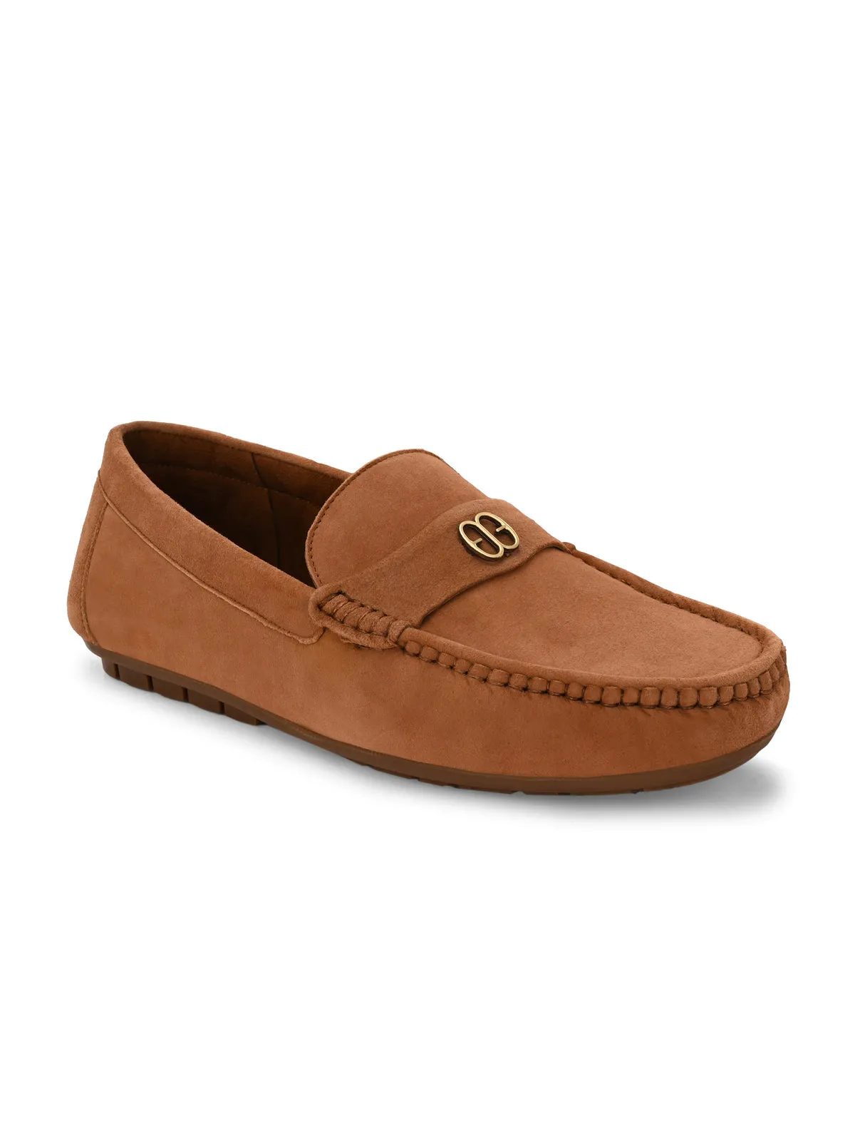 Ascend Tan Leather Loafers