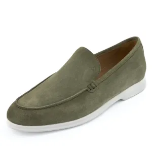 Aspen Suede Loafer | Khaki