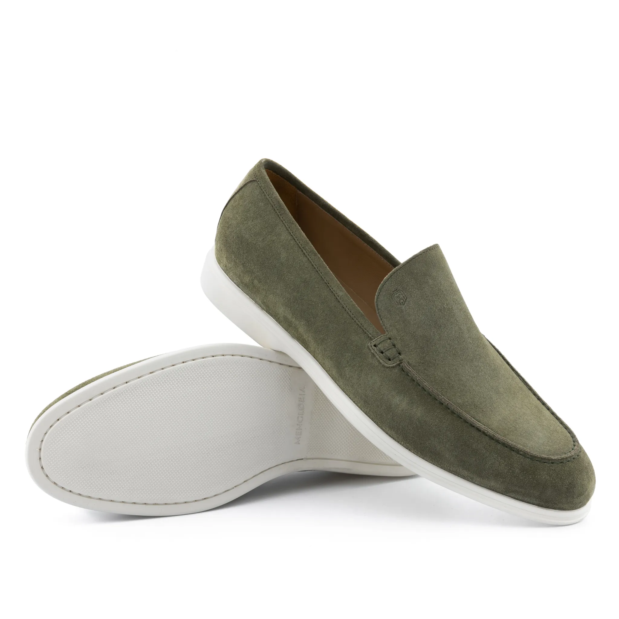 Aspen Suede Loafer | Khaki