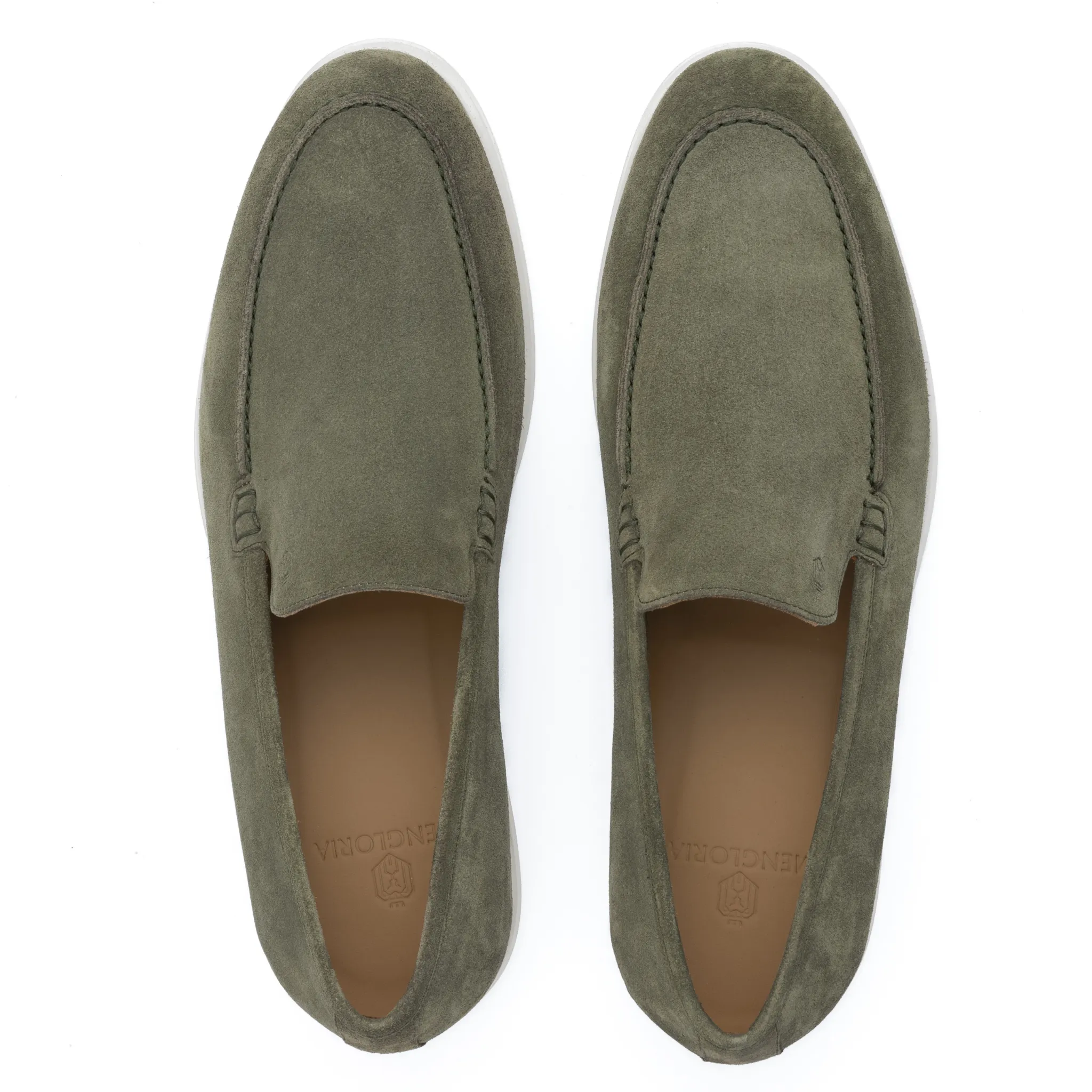 Aspen Suede Loafer | Khaki