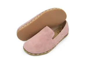 Barefoot Loafers Pink Suede