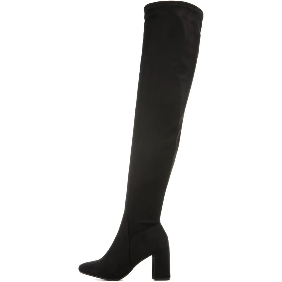 Billy-H Knee High Boot Black