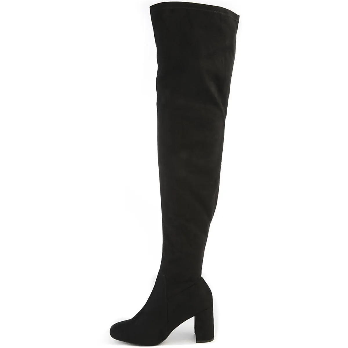 Billy-H Knee High Boot Black