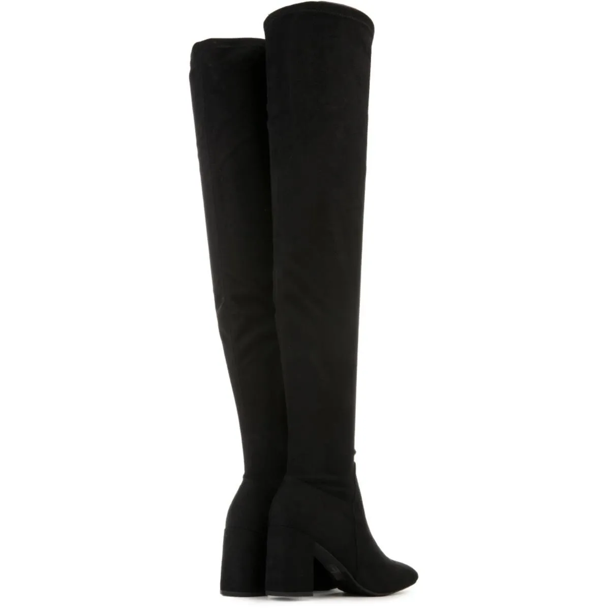 Billy-H Knee High Boot Black