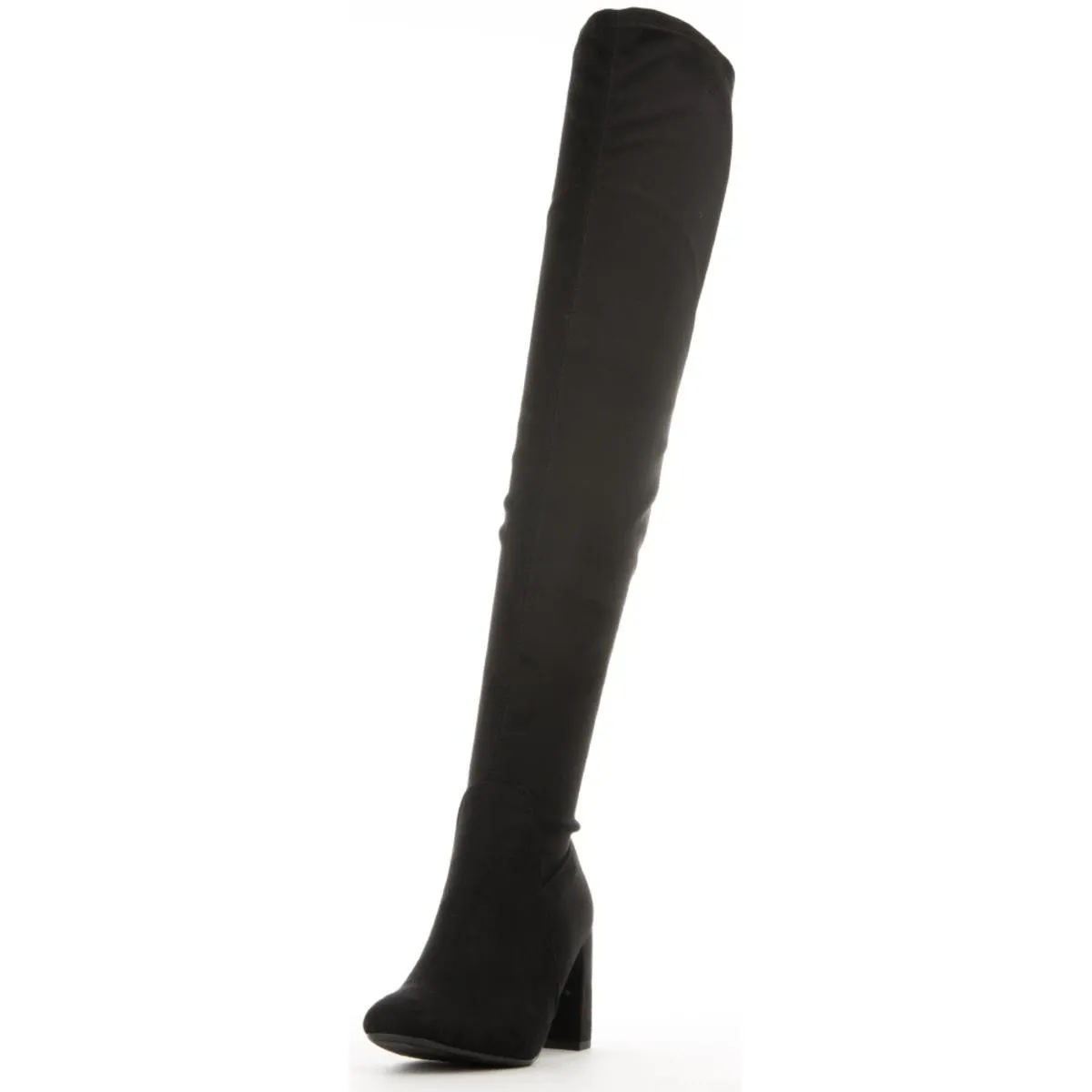Billy-H Knee High Boot Black
