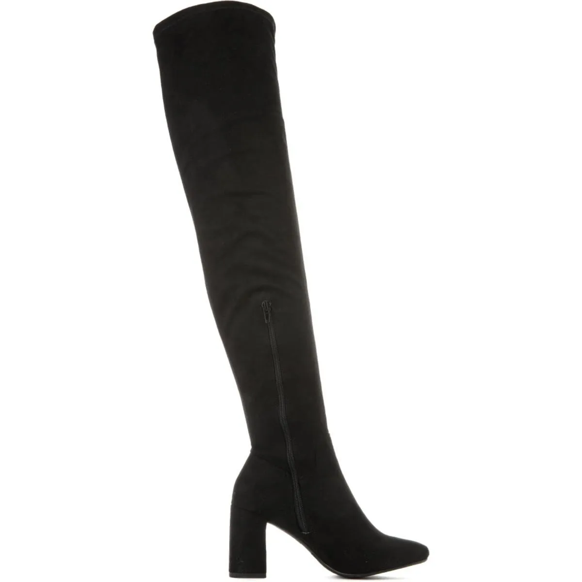 Billy-H Knee High Boot Black