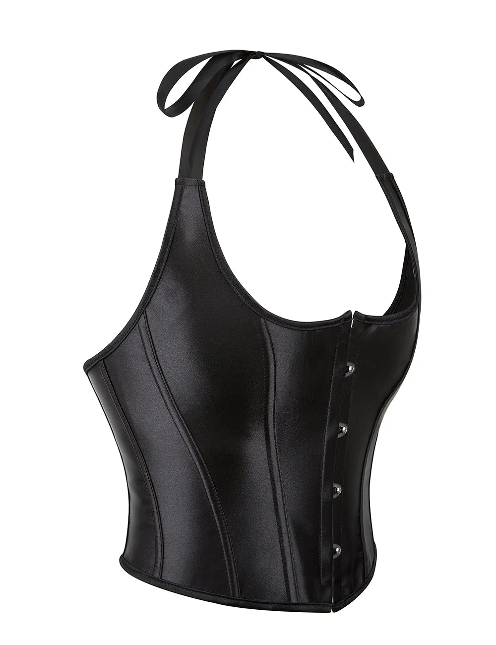 Black 12 Pieces Plastic Bones sexy corset