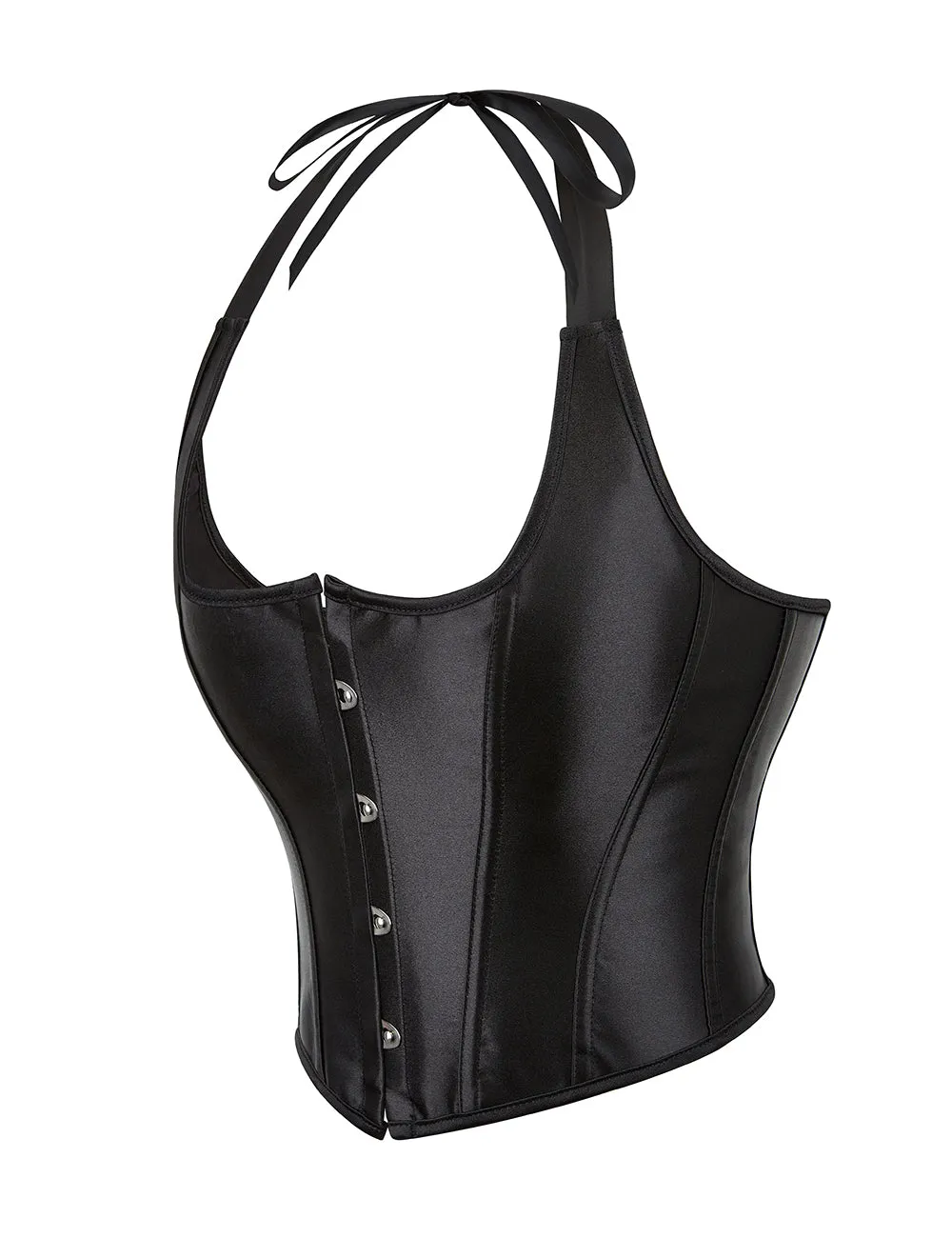 Black 12 Pieces Plastic Bones sexy corset
