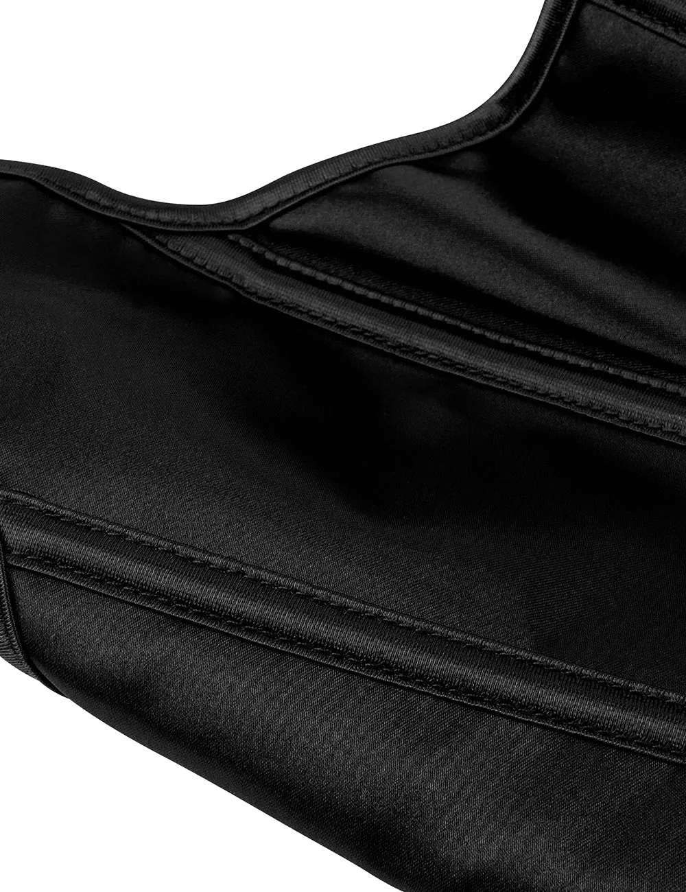 Black 13 Pieces Plastic Bones sexy corset