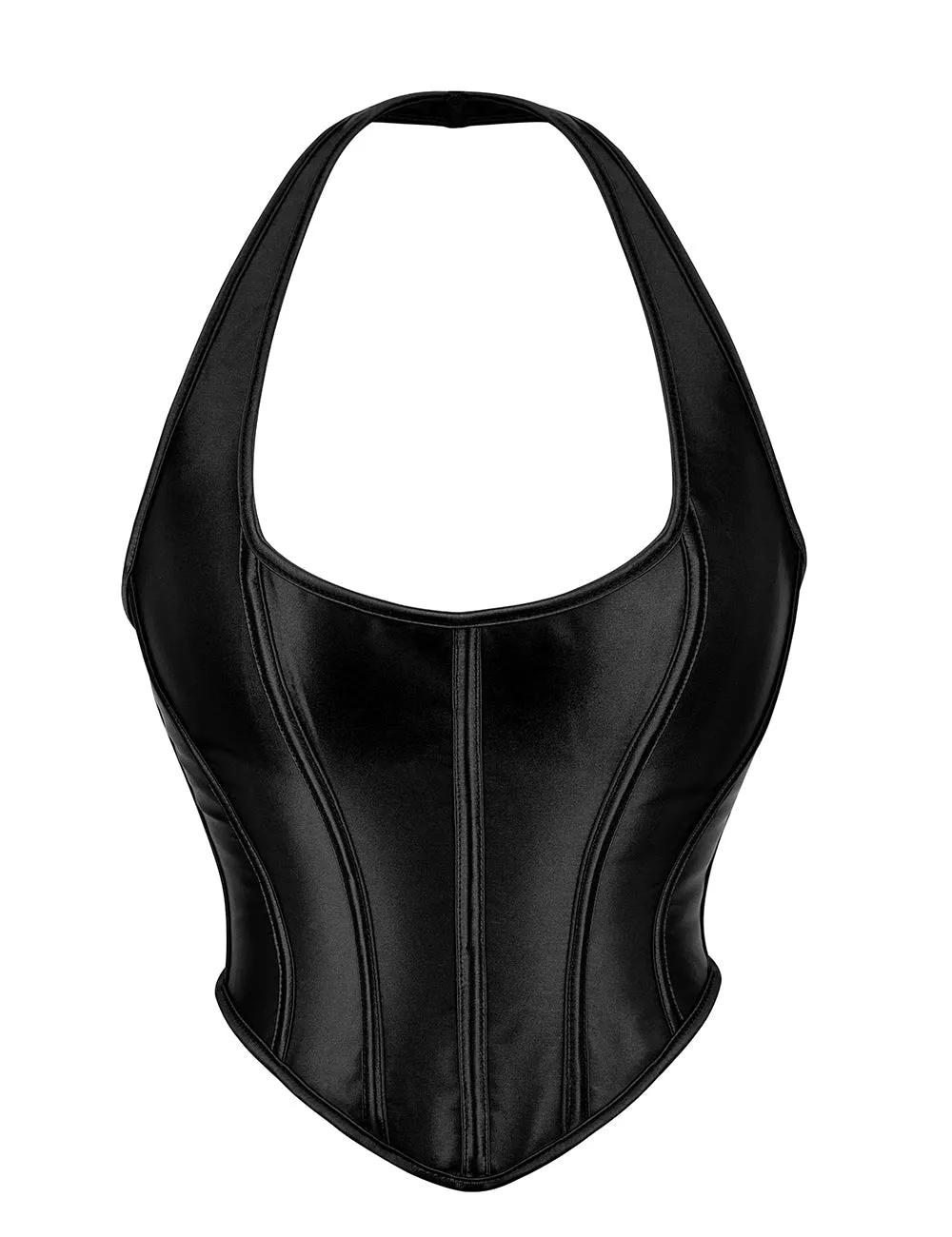 Black 13 Pieces Plastic Bones sexy corset