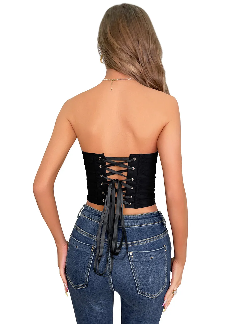 Black 9 Pieces Plastic Bones Corsets Egypt