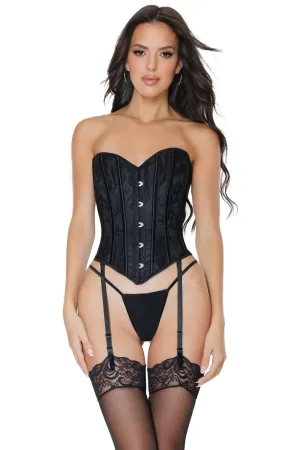 Black Lace Corset