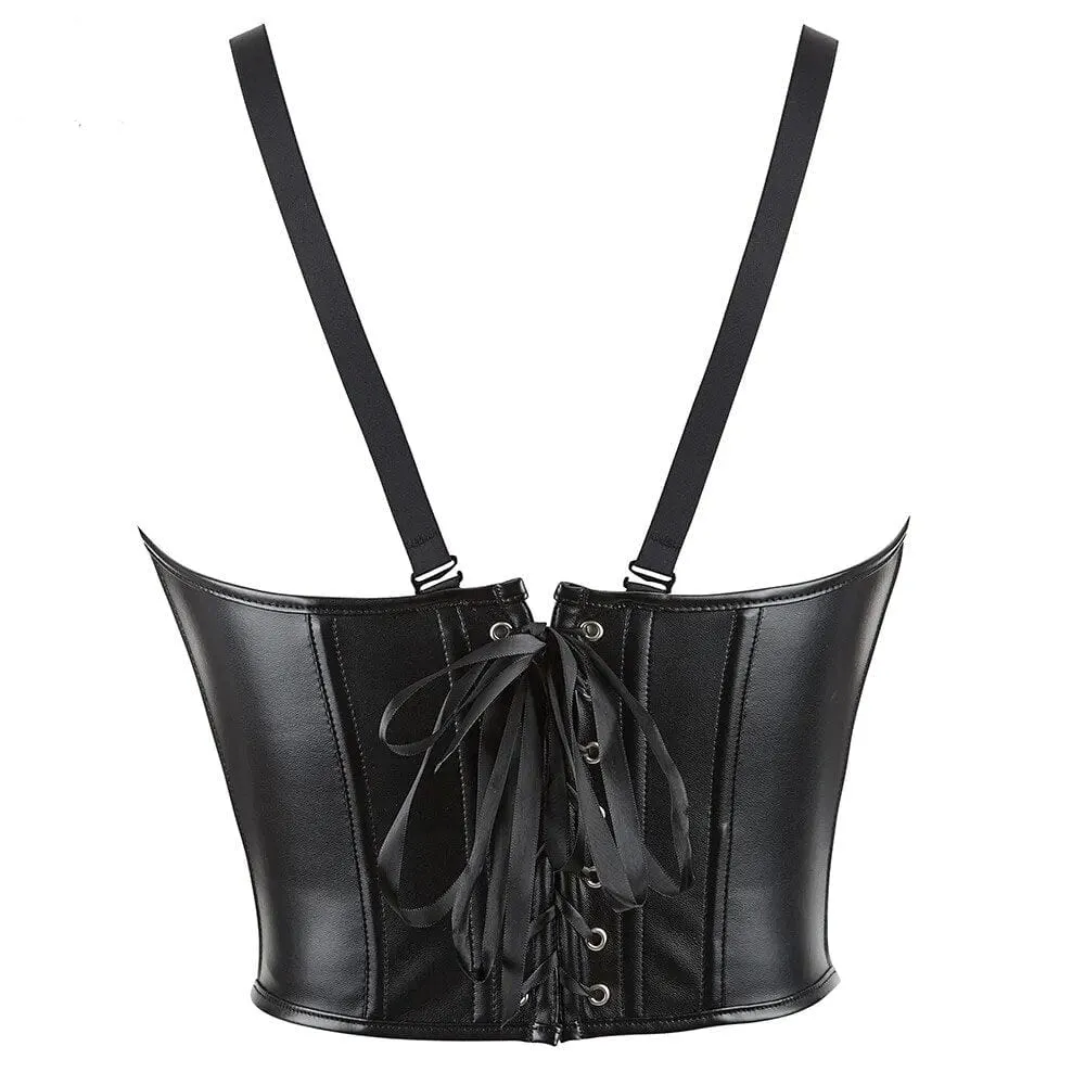 Black Satin Corset