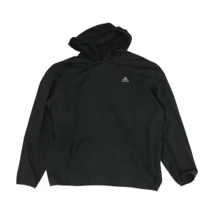 Black Solid Hoodie Pullover