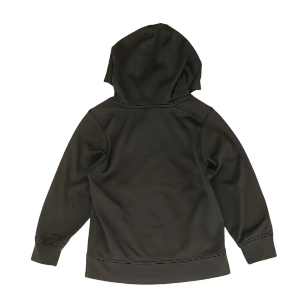 Black Solid Hoodie Pullover