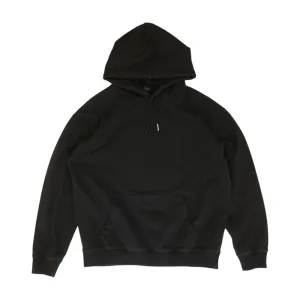 Black Solid Hoodie Pullover