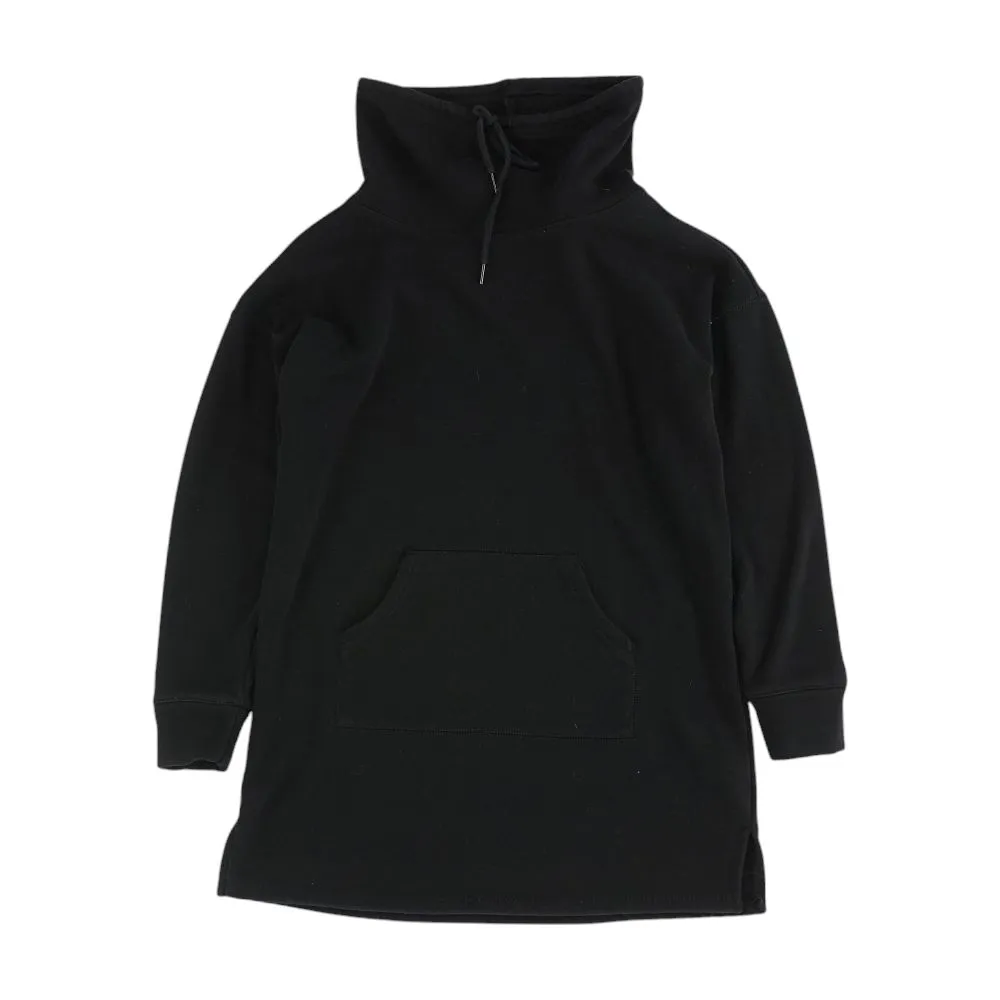 Black Solid Hoodie