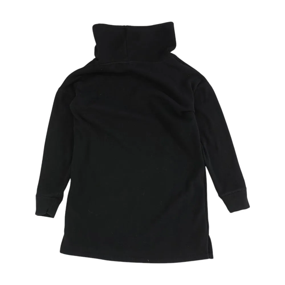 Black Solid Hoodie