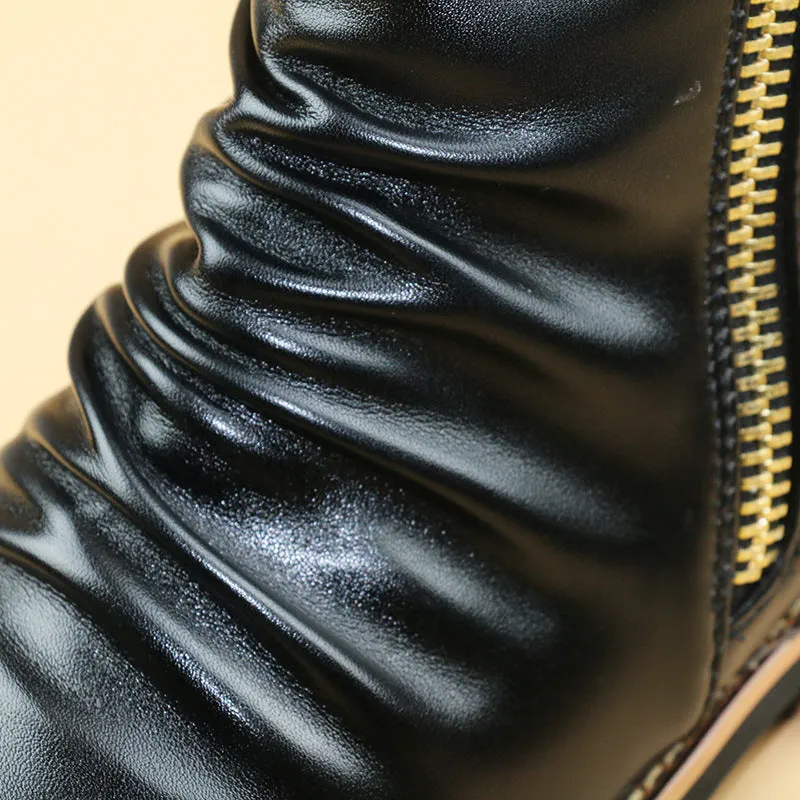 Boots Trendy All-matching Korean Style Height Increasing
