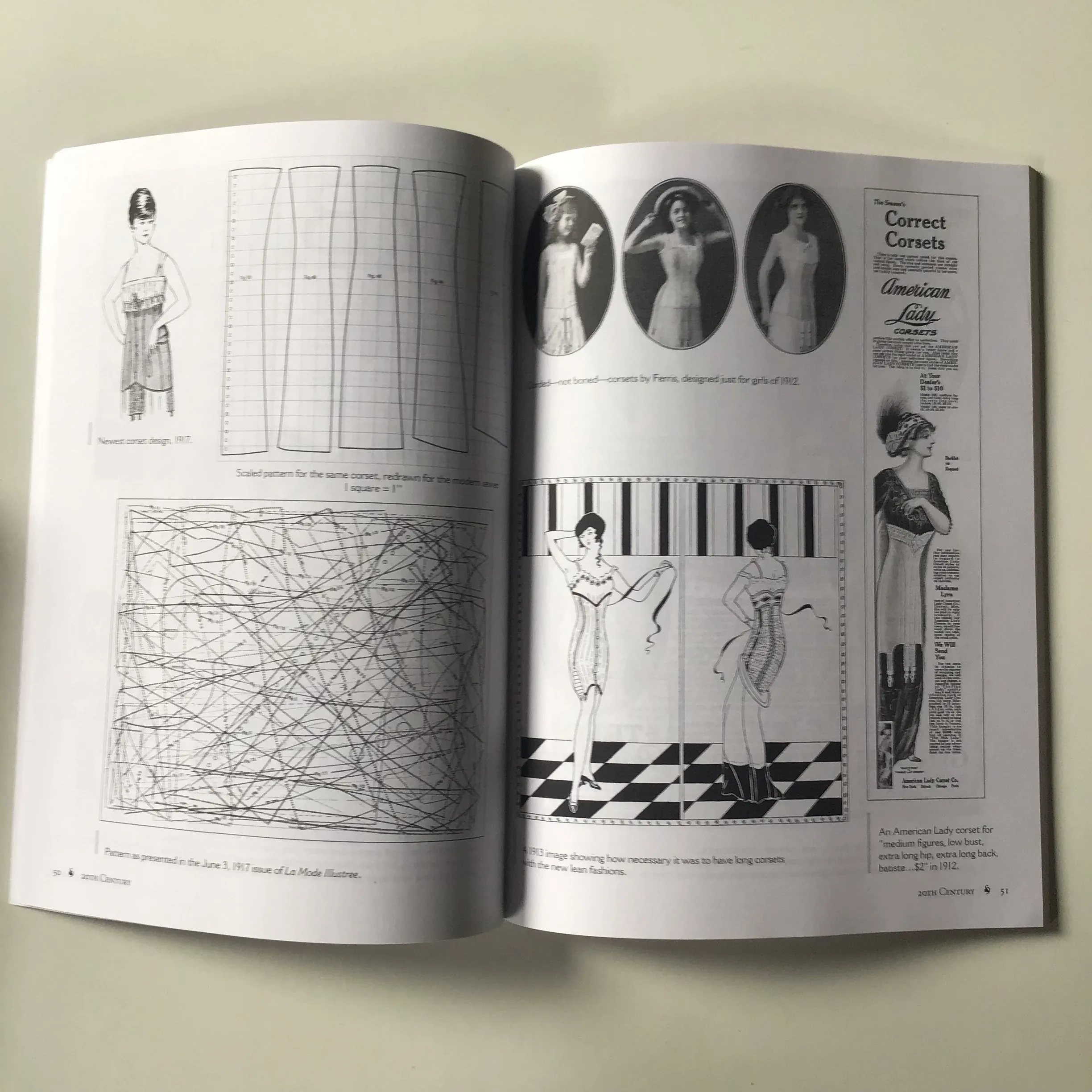 Bound and Determined : A Visual History of Corsets 1850-1960