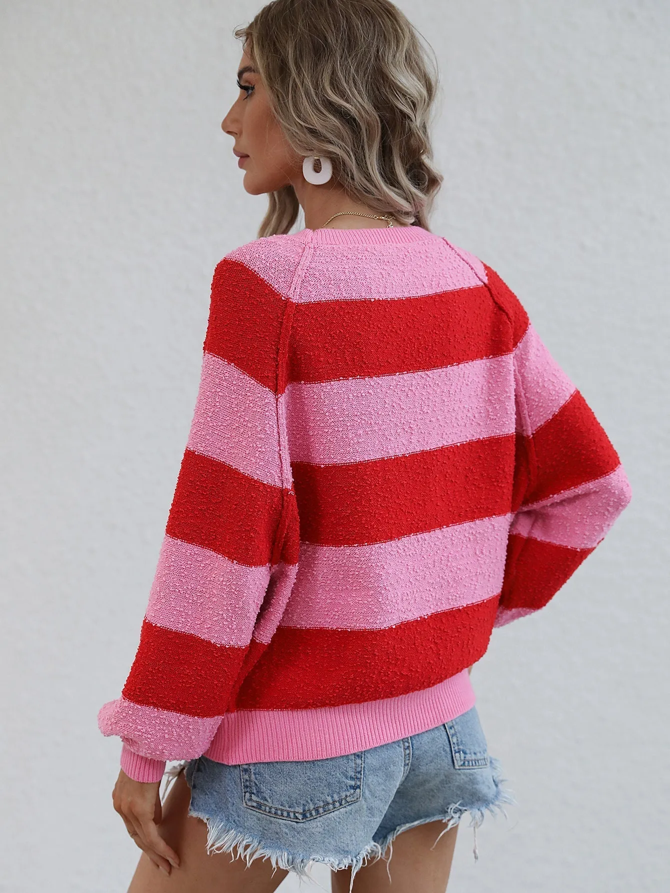 Brandy Knit Sweater - Pink