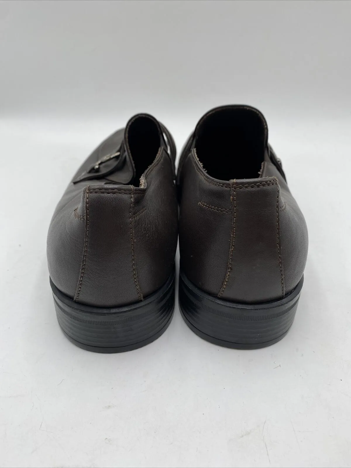 Bruno Magli Men’s Pedro Leather Loafers Brown Size 11M - Very Good