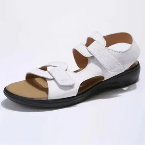 Casual Wedge Heel Velcro Beach Sandals for Women