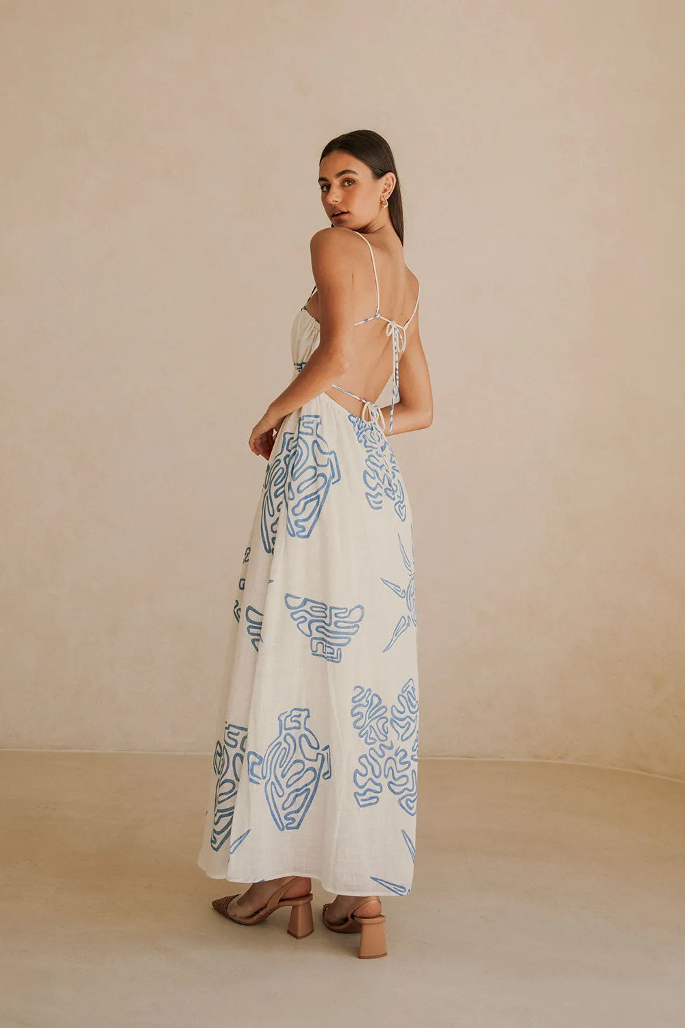 Catie Dress - Evoke Blue