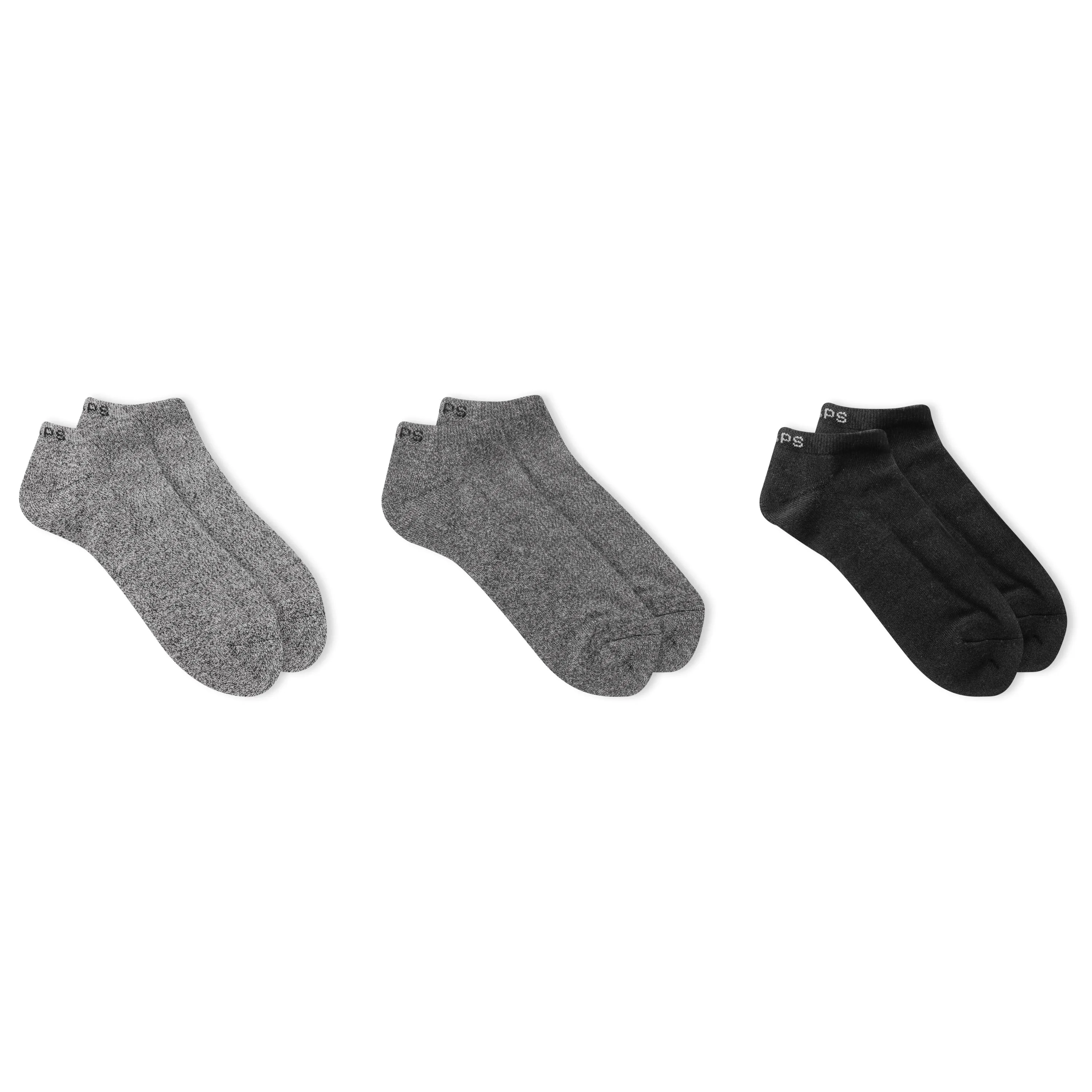 Chaps Men's Premium Marl No Show Socks 3 Pair
