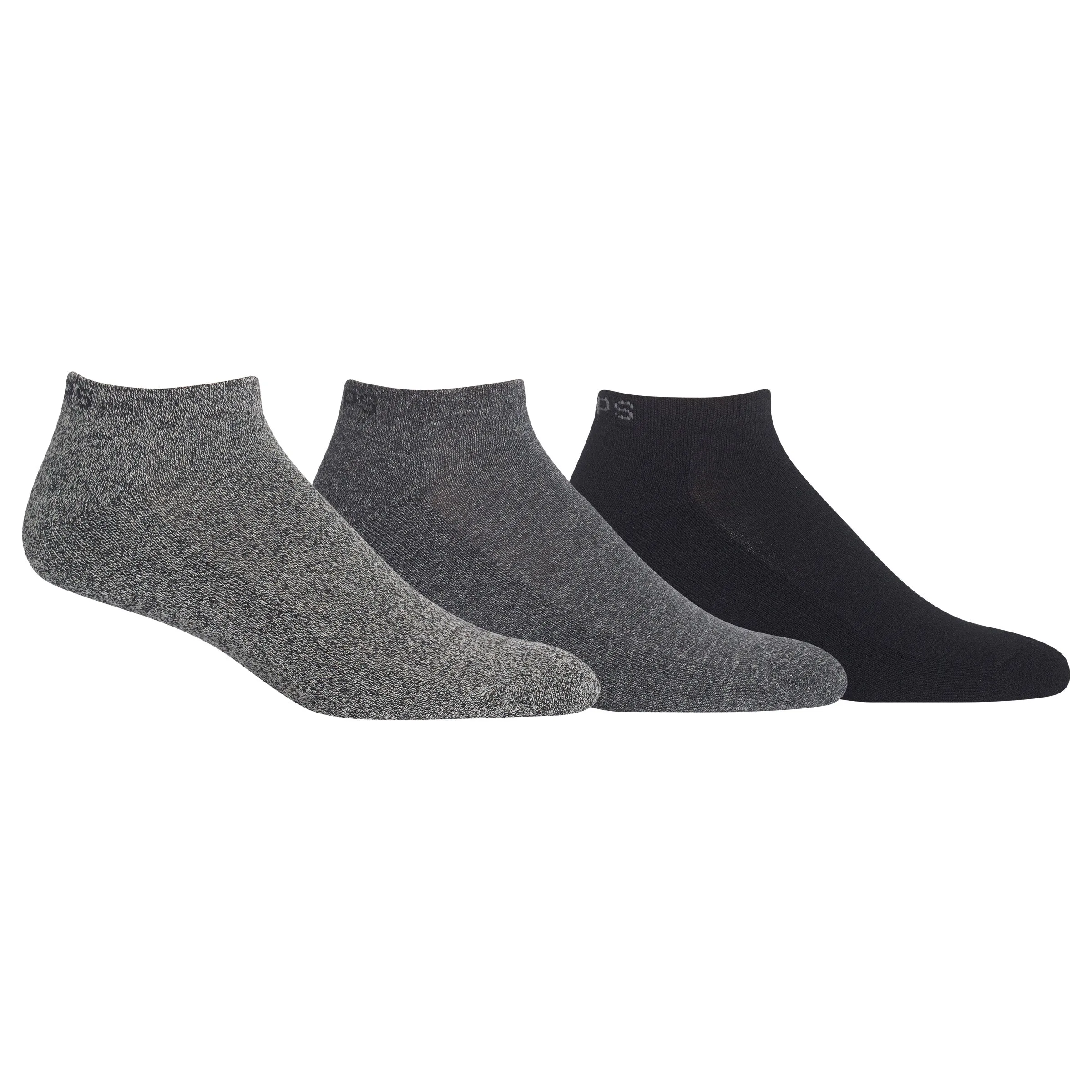 Chaps Men's Premium Marl No Show Socks 3 Pair